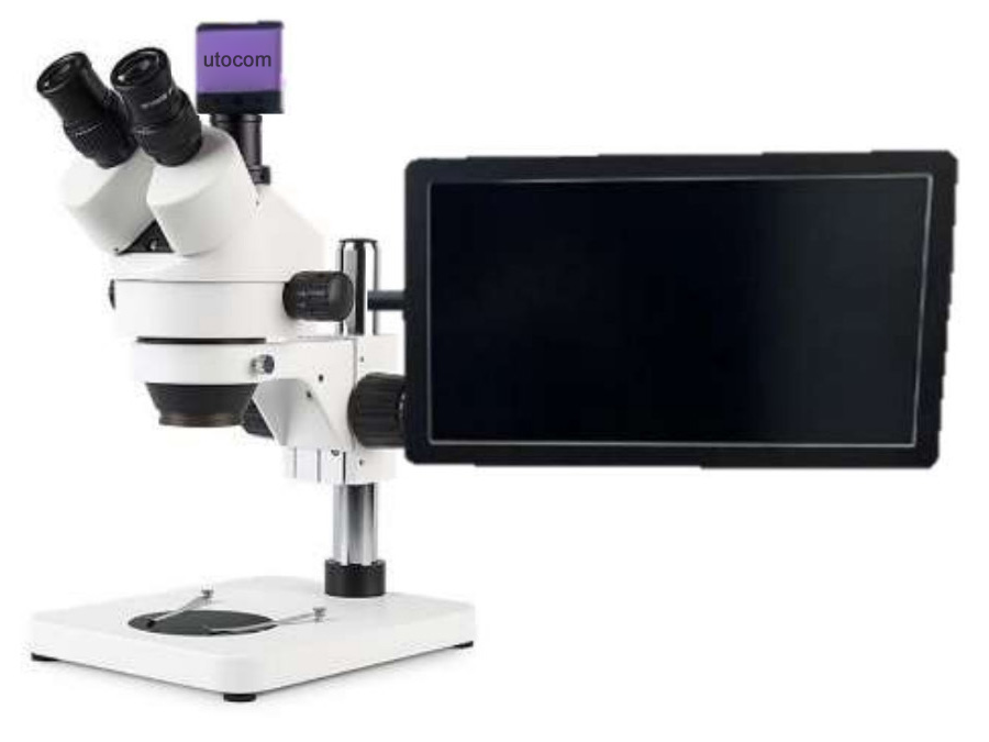 TROY 3D View Of Electric Microscope Model: UT-2K30/4K30-EP3D_B - Detail 1