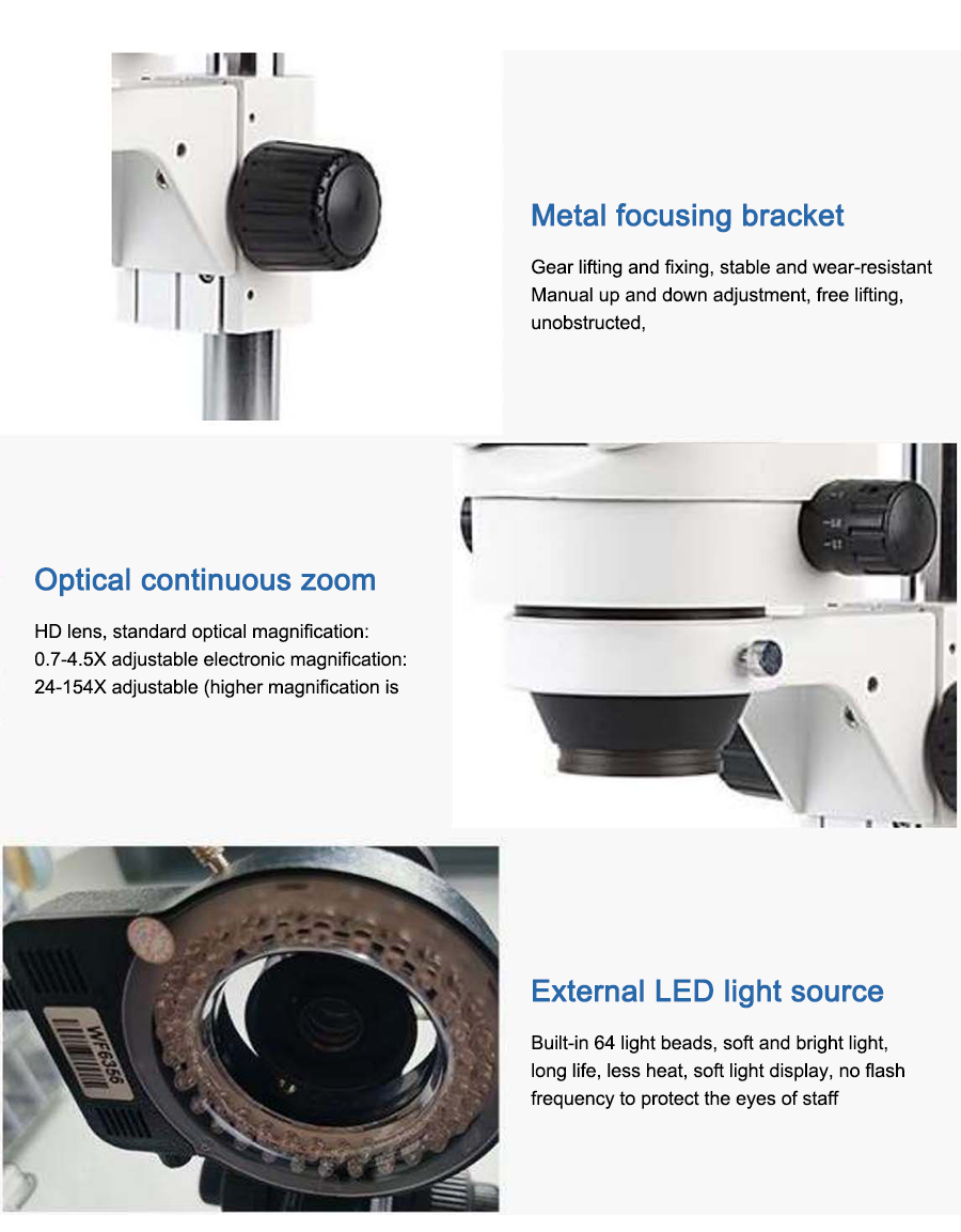 TROY 3D View Of Electric Microscope Model: UT-2K30/4K30-EP3D_B - Detail 5