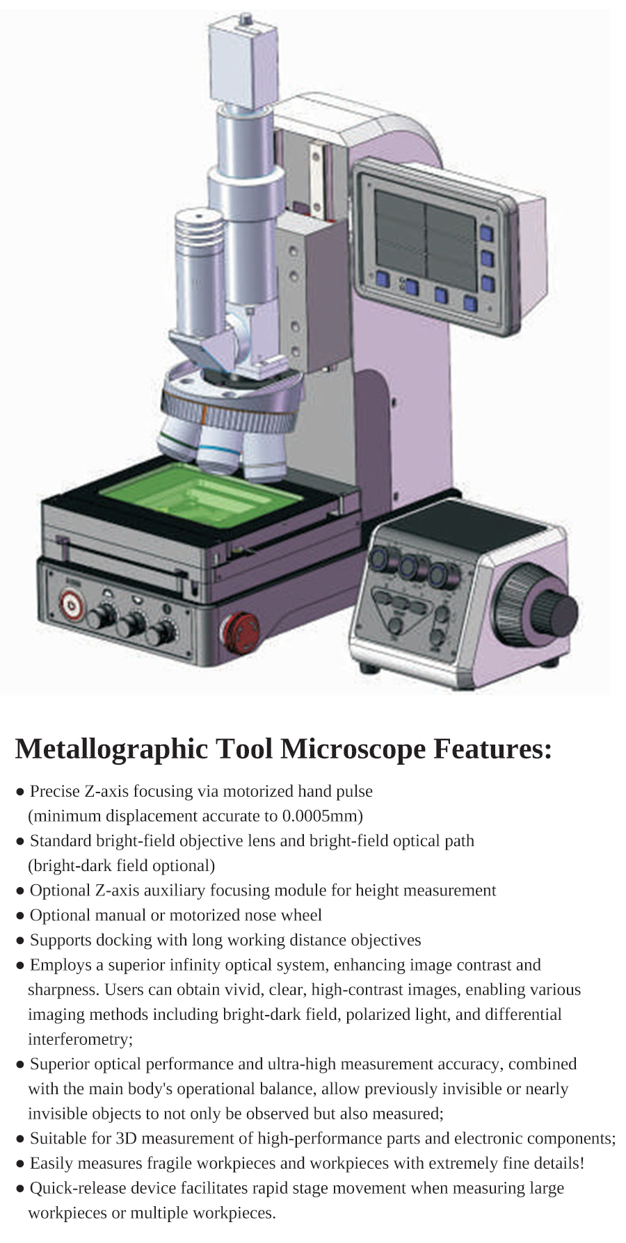 China Best Of Metallographic Tool Microscope UT-50MINI - Detail 1