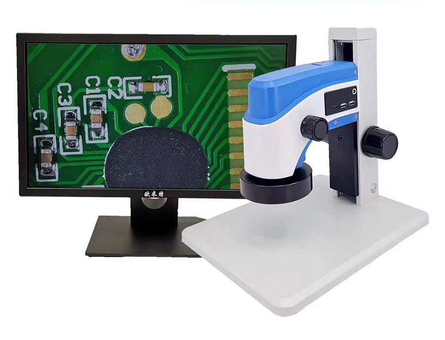China Best Industrial Electronic Microscope With Monitor For PCB Board Inspection J - Detail 4