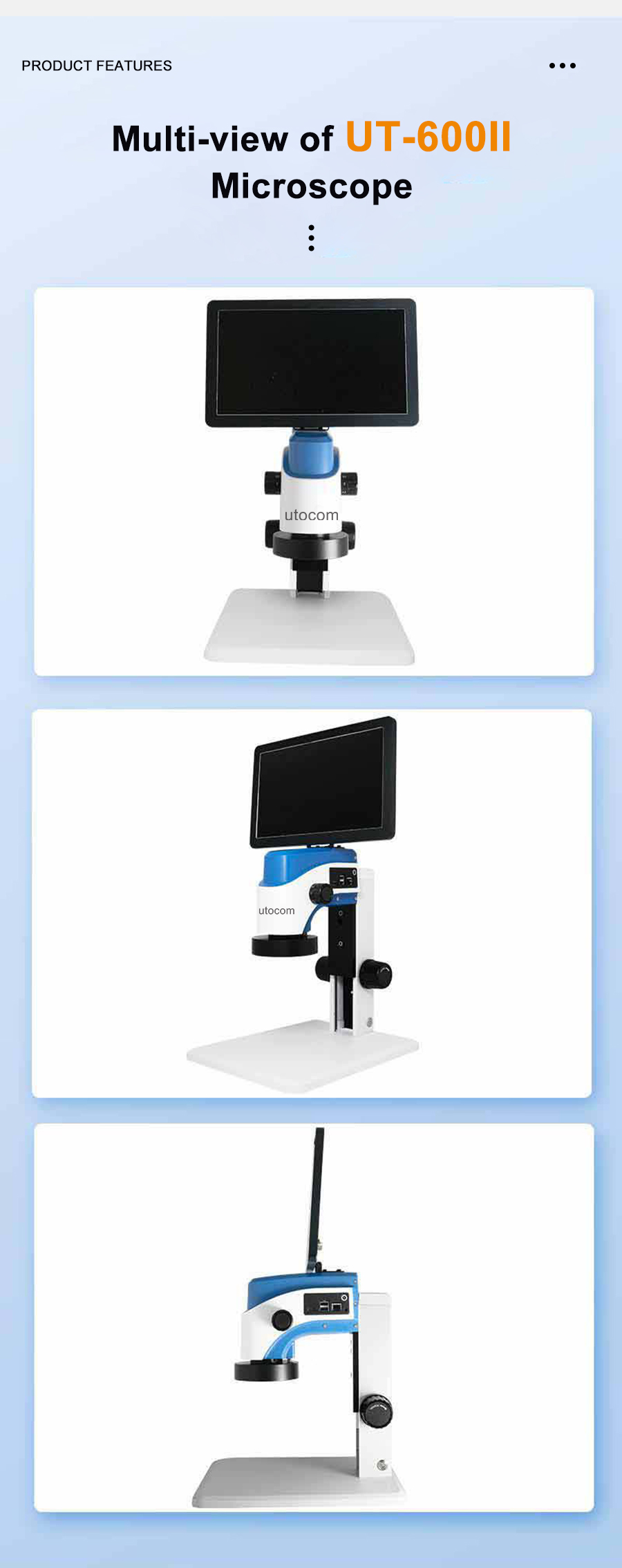 World Top Of Depth Of Field Microscope UT-600II - Detail 10