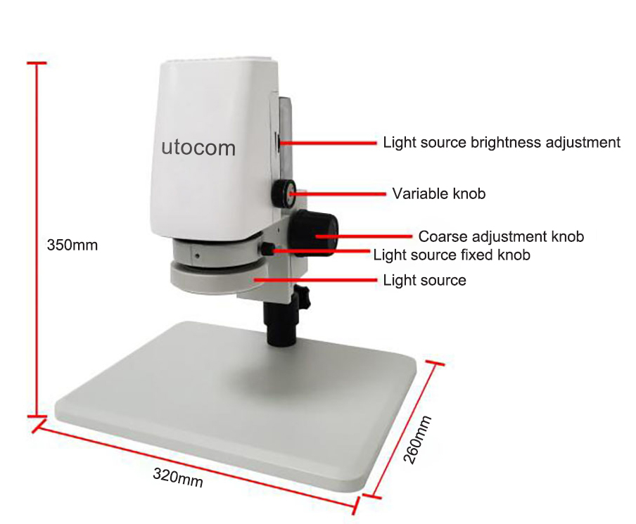 Hot Sale Of Manual 3d Microscope UT-800_3D - Detail 2