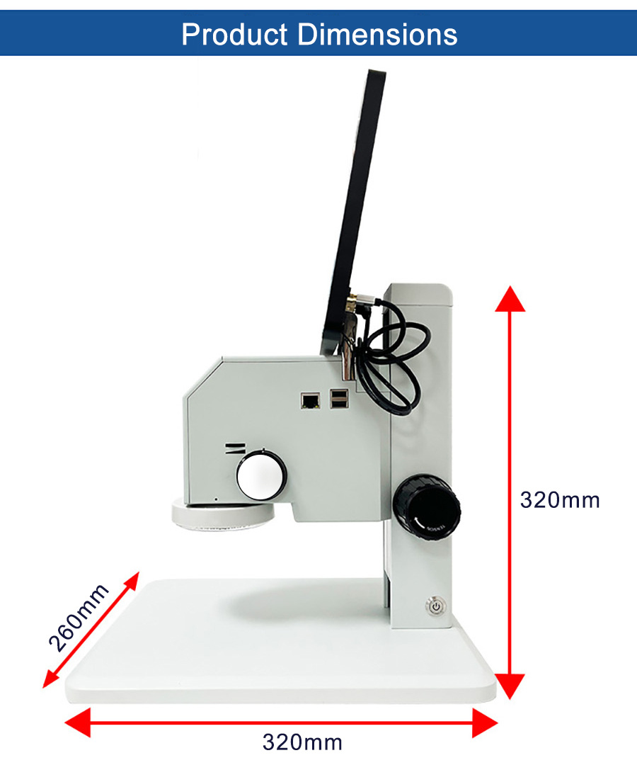 Utcom  3D View Type Of Electric Microscope Model: UT-8008_A - Detail 5