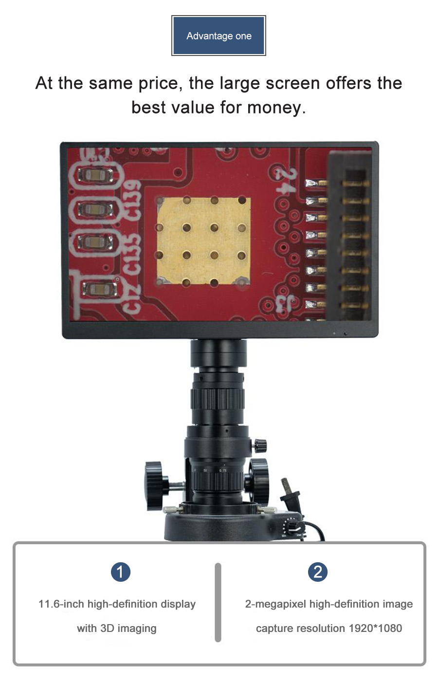 China Top Of Pcb Microscope UT-9218/9118 - Detail 3