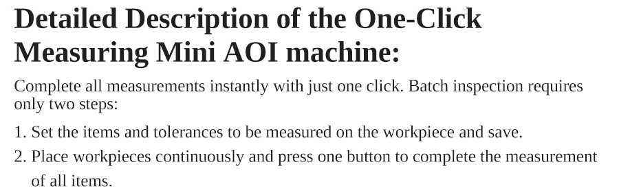 One-BUT-ton MINI AOI Machine UT-A100 - 3